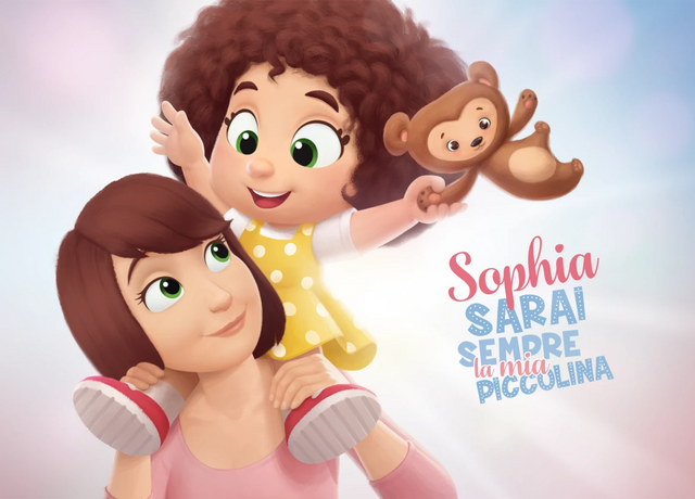 Sophia, sarai sempre la mia piccolina