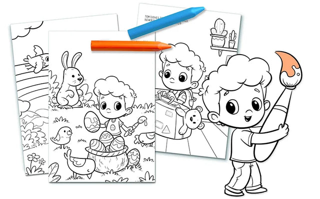 Disegni da colorare a tema pasquale