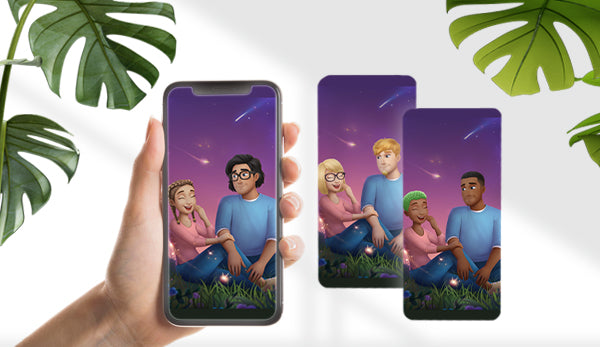 Sfondo per cellulare personalizzato e gratuito "Il mio amore"