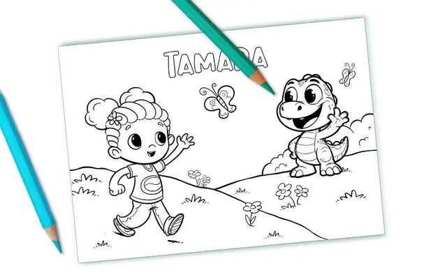 Disegni da colorare gratuiti con i dinosauri