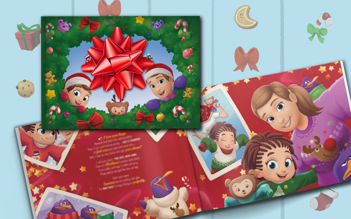 Un libro sui desideri di Natale del tuo piccolo per mamma o papà