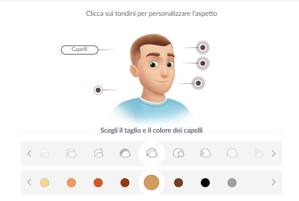 L'immagine mostra il menu delle personalizzazioni nel processo di ordinazione.