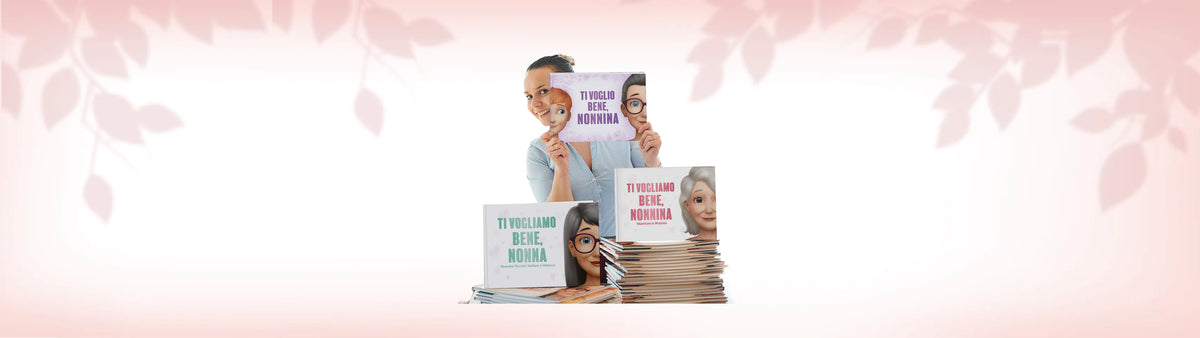 Immergiti nei nostri libri personalizzati pieni di divertimento, che celebrano la gioia e le risate che le nonne portano nelle nostre vite.