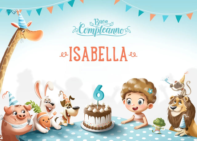 Buon 6° compleanno, Isabella