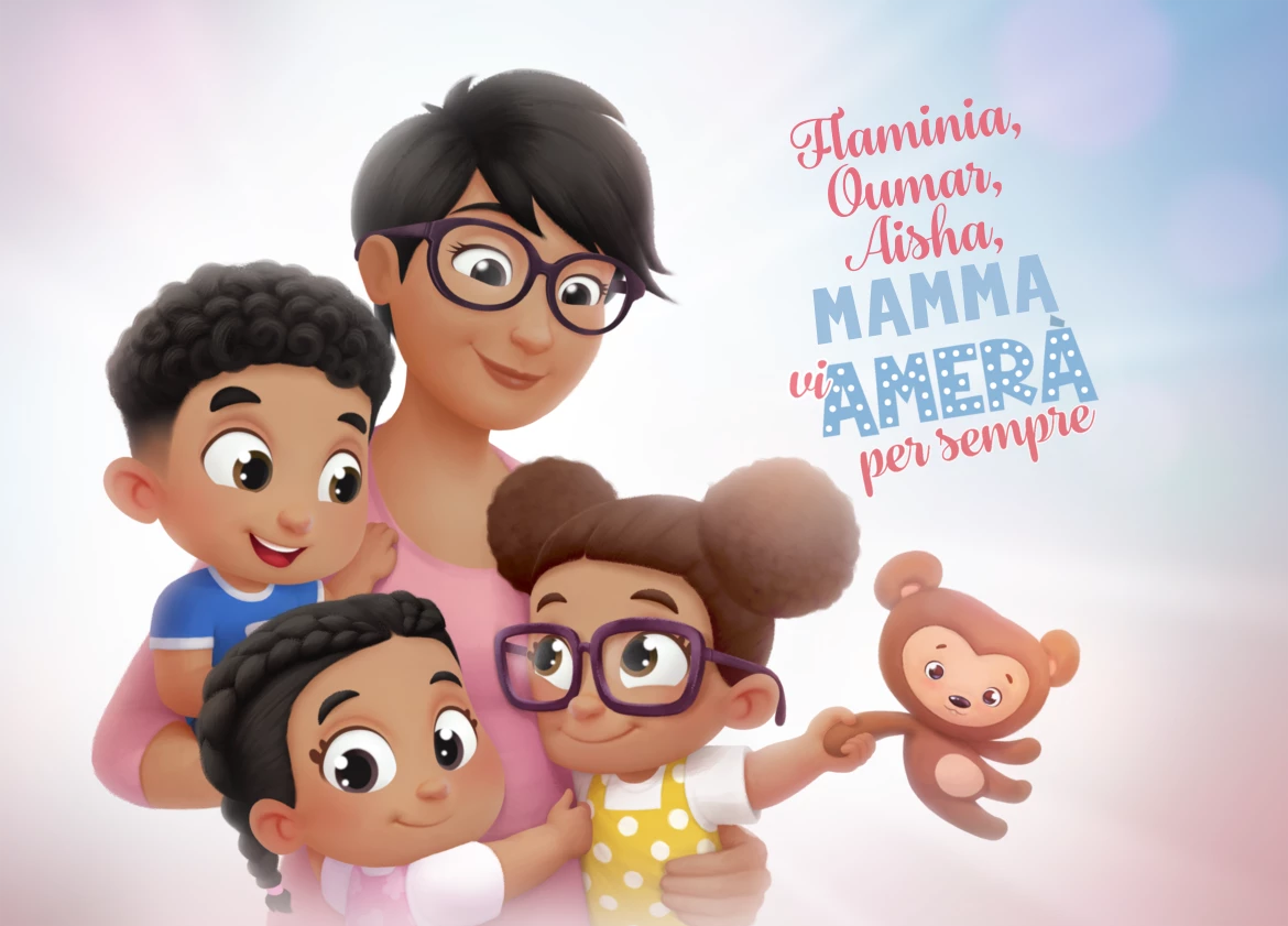 Flaminia, Oumar, Aisha, Mamma vi amerà per sempre