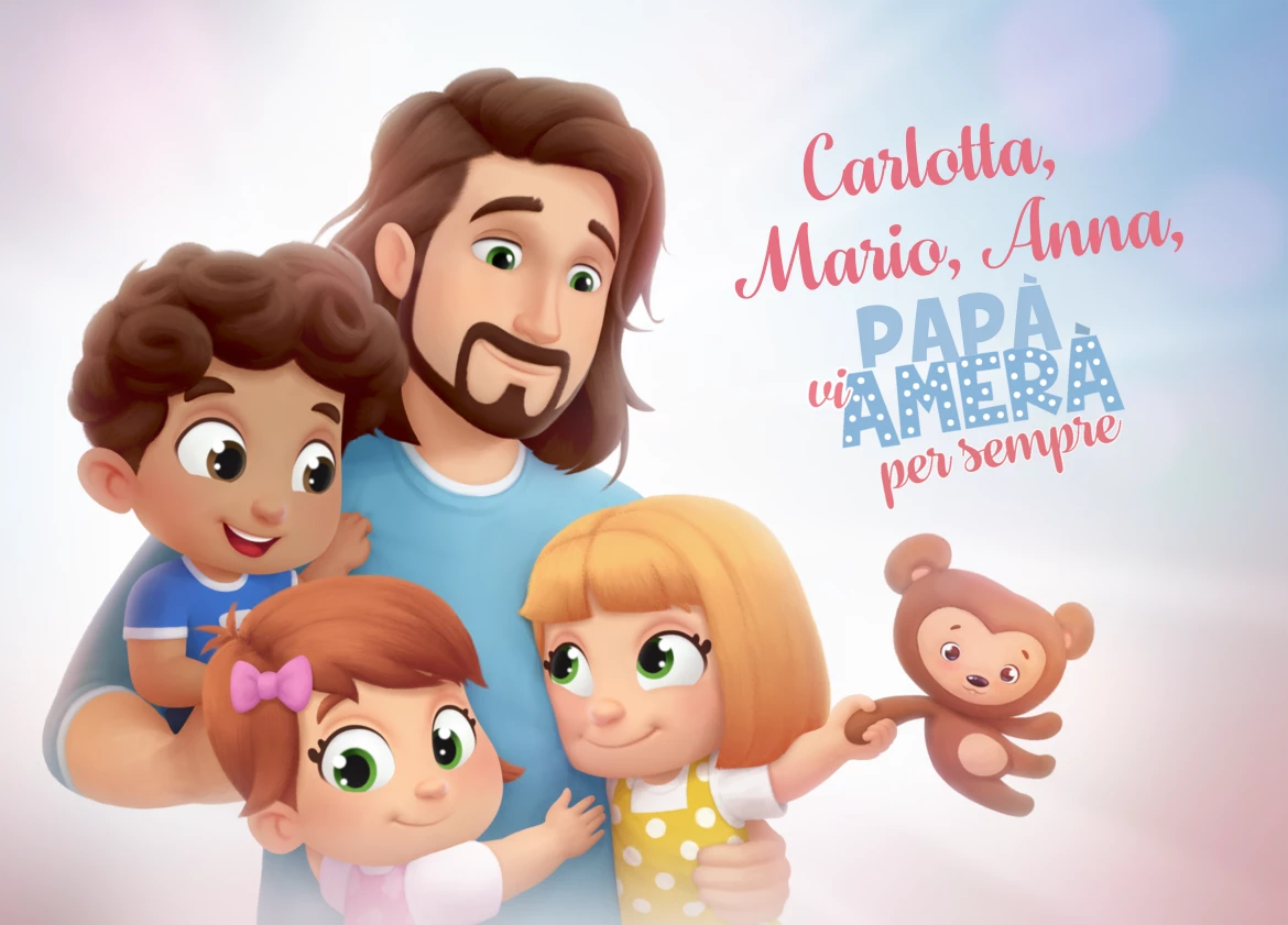 Carlotta, Mario, Anna, Papà vi amerà per sempre