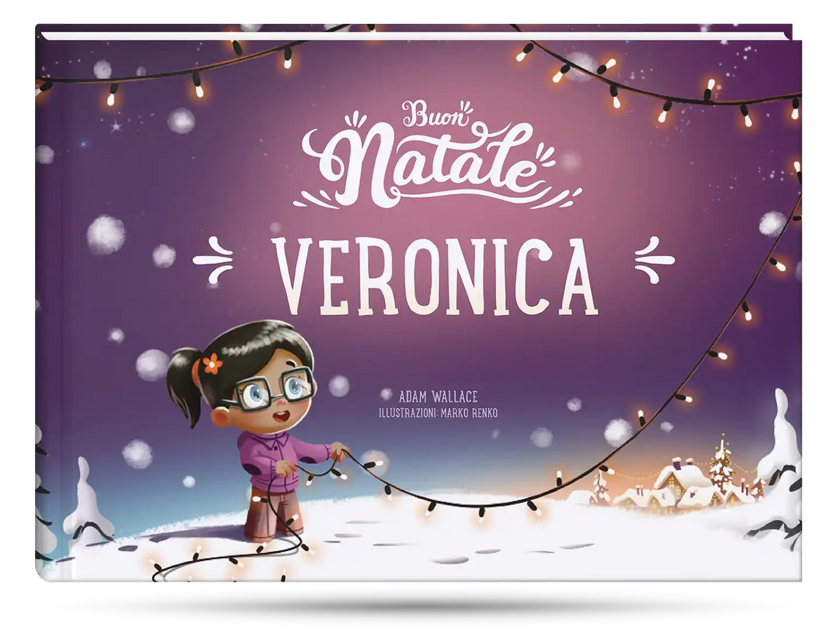 La copertina per il miglior regalo di Natale personalizzato per i bambini