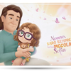 Copertina del libro personalizzato per Nonno e la sua piccola nipote.