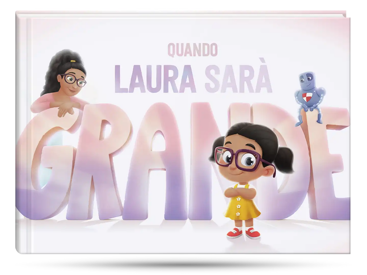 Regalo della festa della Mamma: un libro personalizzato sul futuro lavoro del bambino.