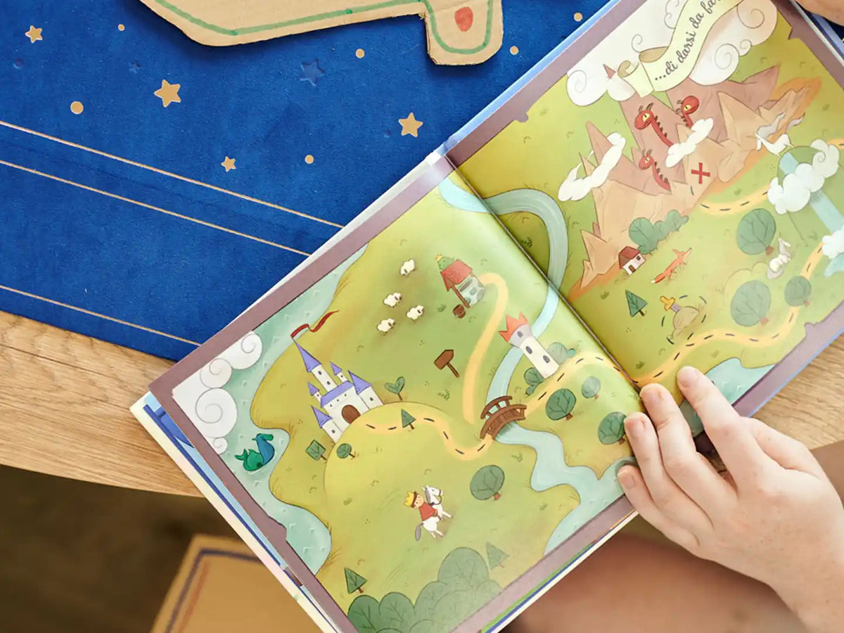 Tutti i codici medievali sono presenti in questa storia personalizzata per principi.