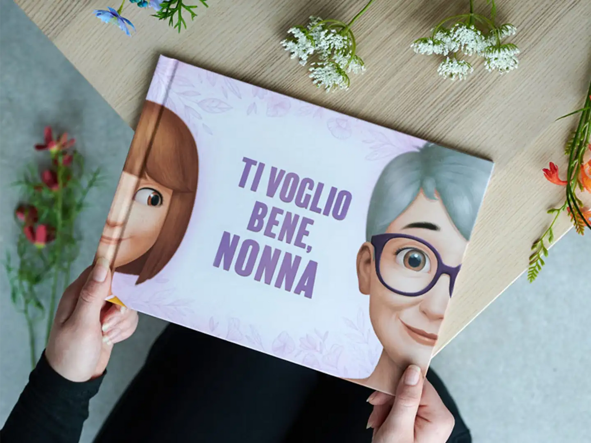 Il libro personalizzato per nonna e nipote è il miglior regalo per la Festa della Mamma.