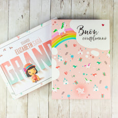 Compleanno bimba - scatola regalo GRATUITA