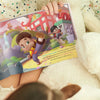 Storie fantastiche sono in questo libro personalizzato per 3 bambini, dove devono trovare il tresoro.
