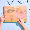 Confezione regalo da colorare per due mamme