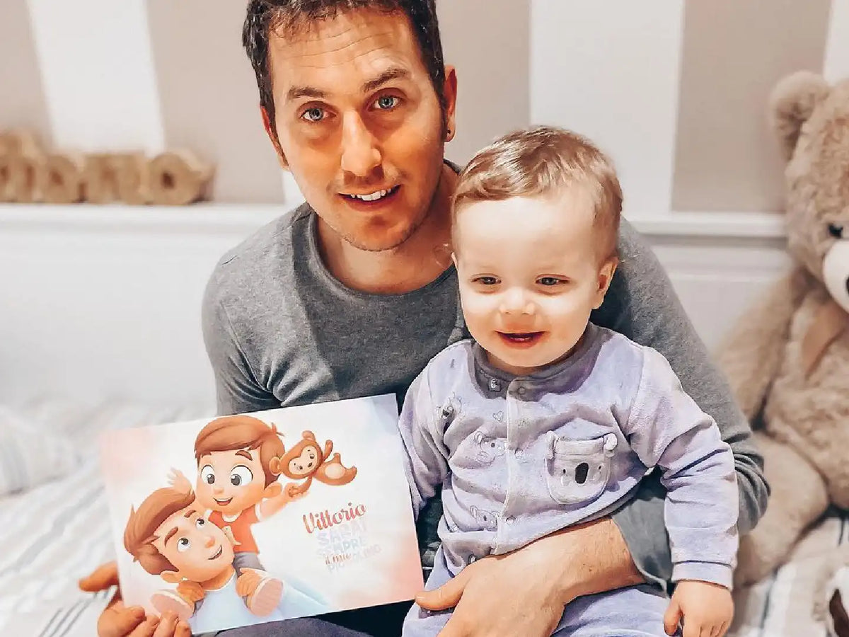 Il legame tra papà e la creazione di nuovi ricordi con suo figlio attraverso un libro personalizzato Urrà Eroi. Il regalo perfetto per la Festa del Papà per mostrare apprezzamento per papà.