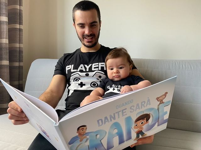 Regalo della festa de papa di Urra Eroi: un libro personalizzato sul futuro della bambina.