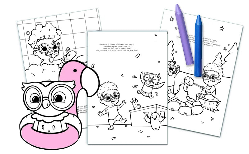 Disegni da colorare gratuiti sui primi traguardi