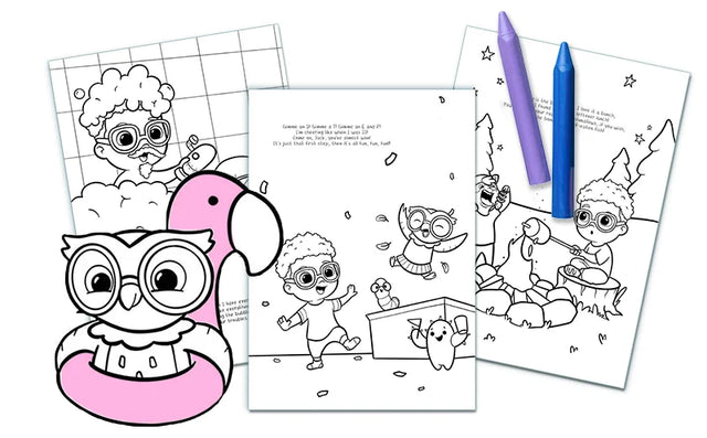 Disegni da colorare gratuiti sui primi traguardi