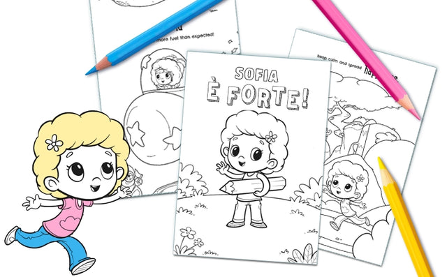 Disegni da colorare personalizzati e gratuiti per bambini
