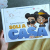 Libro personalizzato per due bambini su come stare da soli in casa è un libro divertente e un ottimo regalo per i bambini.
